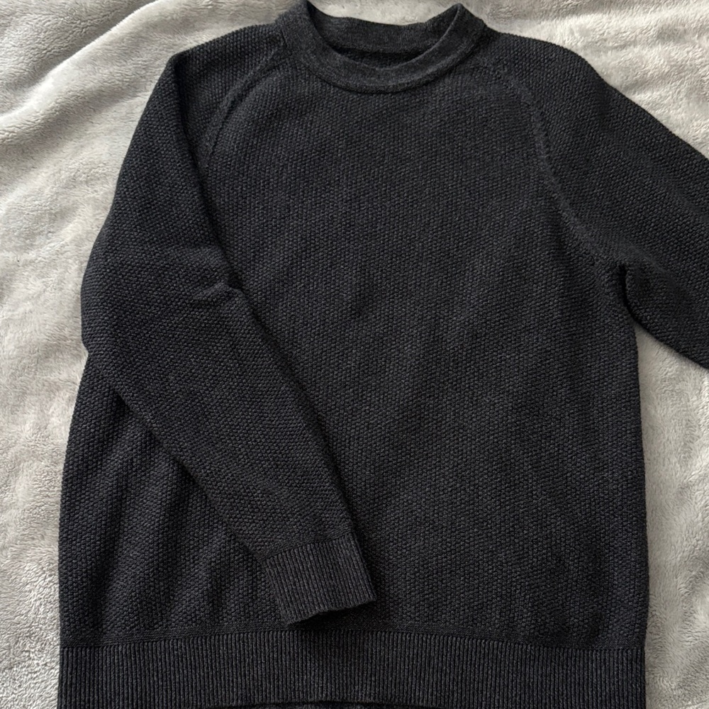 Lululemon Athletica Dark Gray Crewneck Sweater
